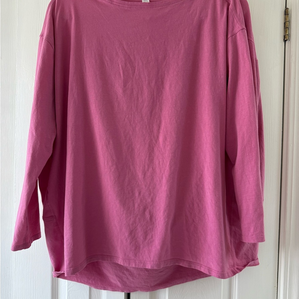 Lululemon Athletica Pink Long Sleeve top